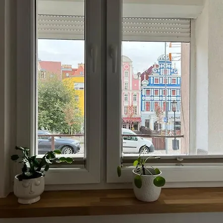 Old Town Square, Perfect Location And View . Daire Szczecin