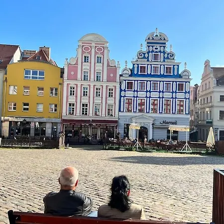 Old Town Square, Perfect Location And View . Daire Szczecin
